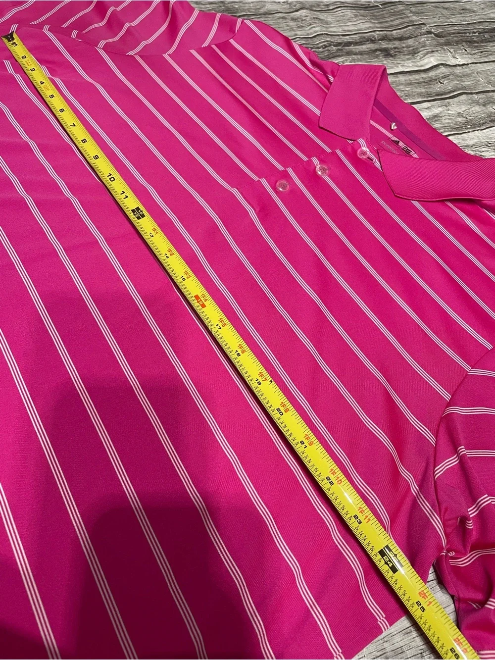 Men’s Adidas Golf XL Puremotion polo shirt vibrant pink color LIKE NEW!